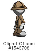 Gray Design Mascot Clipart #1543708 by Leo Blanchette