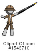 Gray Design Mascot Clipart #1543710 by Leo Blanchette