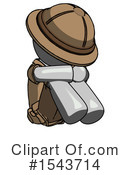Gray Design Mascot Clipart #1543714 by Leo Blanchette