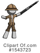 Gray Design Mascot Clipart #1543723 by Leo Blanchette