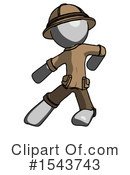 Gray Design Mascot Clipart #1543743 by Leo Blanchette