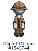 Gray Design Mascot Clipart #1543744 by Leo Blanchette
