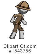 Gray Design Mascot Clipart #1543756 by Leo Blanchette