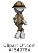 Gray Design Mascot Clipart #1543764 by Leo Blanchette