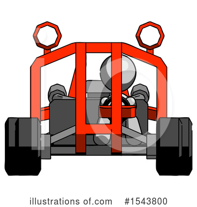 Royalty-Free (RF) Gray Design Mascot Clipart Illustration by Leo Blanchette - Stock Sample #1543800