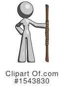 Gray Design Mascot Clipart #1543830 by Leo Blanchette