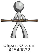 Gray Design Mascot Clipart #1543832 by Leo Blanchette