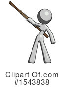 Gray Design Mascot Clipart #1543838 by Leo Blanchette