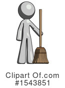 Gray Design Mascot Clipart #1543851 by Leo Blanchette