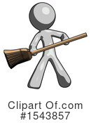 Gray Design Mascot Clipart #1543857 by Leo Blanchette