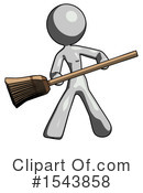 Gray Design Mascot Clipart #1543858 by Leo Blanchette