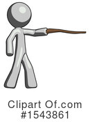 Gray Design Mascot Clipart #1543861 by Leo Blanchette