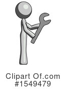 Gray Design Mascot Clipart #1549479 by Leo Blanchette