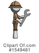 Gray Design Mascot Clipart #1549481 by Leo Blanchette