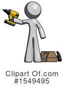 Gray Design Mascot Clipart #1549495 by Leo Blanchette