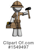 Gray Design Mascot Clipart #1549497 by Leo Blanchette