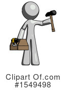 Gray Design Mascot Clipart #1549498 by Leo Blanchette