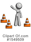 Gray Design Mascot Clipart #1549509 by Leo Blanchette