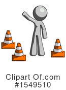 Gray Design Mascot Clipart #1549510 by Leo Blanchette