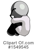 Gray Design Mascot Clipart #1549545 by Leo Blanchette