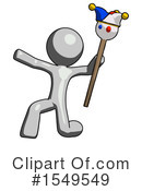 Gray Design Mascot Clipart #1549549 by Leo Blanchette