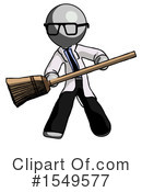 Gray Design Mascot Clipart #1549577 by Leo Blanchette