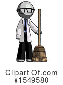 Gray Design Mascot Clipart #1549580 by Leo Blanchette