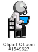 Gray Design Mascot Clipart #1549627 by Leo Blanchette