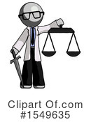 Gray Design Mascot Clipart #1549635 by Leo Blanchette