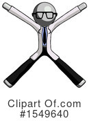 Gray Design Mascot Clipart #1549640 by Leo Blanchette