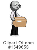 Gray Design Mascot Clipart #1549653 by Leo Blanchette