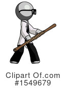 Gray Design Mascot Clipart #1549679 by Leo Blanchette