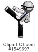 Gray Design Mascot Clipart #1549697 by Leo Blanchette