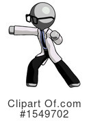 Gray Design Mascot Clipart #1549702 by Leo Blanchette