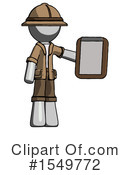 Gray Design Mascot Clipart #1549772 by Leo Blanchette
