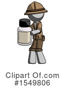 Gray Design Mascot Clipart #1549806 by Leo Blanchette