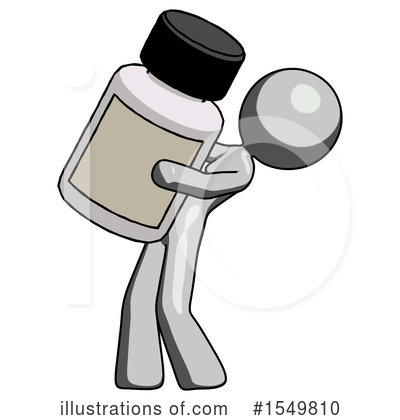 Royalty-Free (RF) Gray Design Mascot Clipart Illustration by Leo Blanchette - Stock Sample #1549810