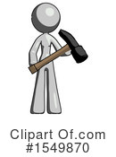 Gray Design Mascot Clipart #1549870 by Leo Blanchette