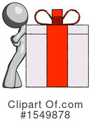 Gray Design Mascot Clipart #1549878 by Leo Blanchette