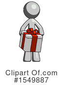 Gray Design Mascot Clipart #1549887 by Leo Blanchette