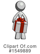 Gray Design Mascot Clipart #1549889 by Leo Blanchette