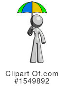 Gray Design Mascot Clipart #1549892 by Leo Blanchette
