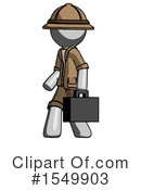 Gray Design Mascot Clipart #1549903 by Leo Blanchette