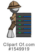 Gray Design Mascot Clipart #1549919 by Leo Blanchette