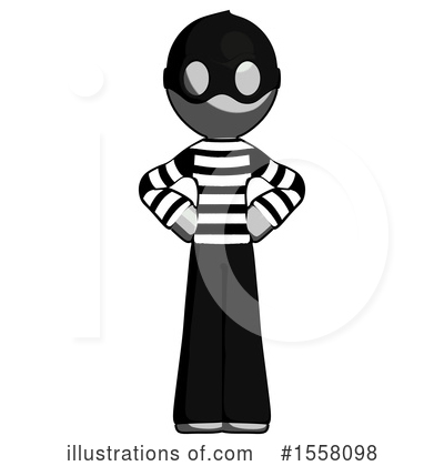 Royalty-Free (RF) Gray Design Mascot Clipart Illustration by Leo Blanchette - Stock Sample #1558098