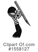 Gray Design Mascot Clipart #1558127 by Leo Blanchette