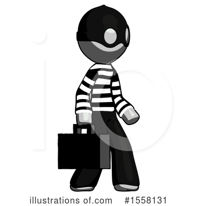 Royalty-Free (RF) Gray Design Mascot Clipart Illustration by Leo Blanchette - Stock Sample #1558131