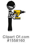 Gray Design Mascot Clipart #1558160 by Leo Blanchette
