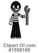 Gray Design Mascot Clipart #1558166 by Leo Blanchette