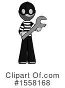 Gray Design Mascot Clipart #1558168 by Leo Blanchette